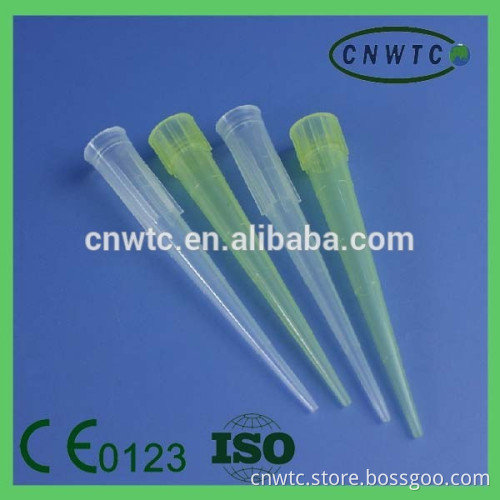 Lab Disposable pipette tip 1250ml with blue